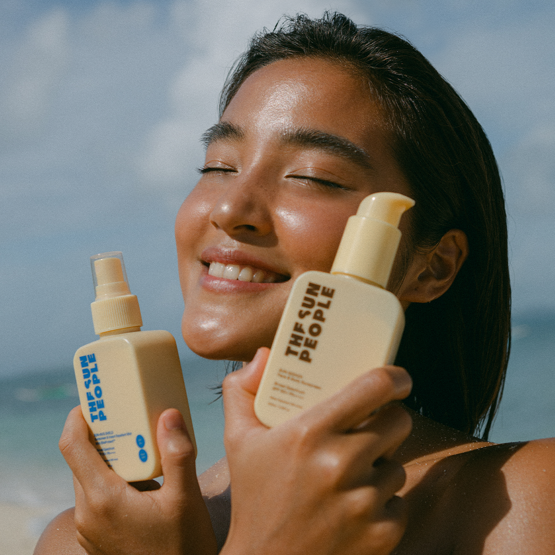 Bundle) The Sun People Sun Seeker and Sun+Sand Shield SPF 50+ PA++++