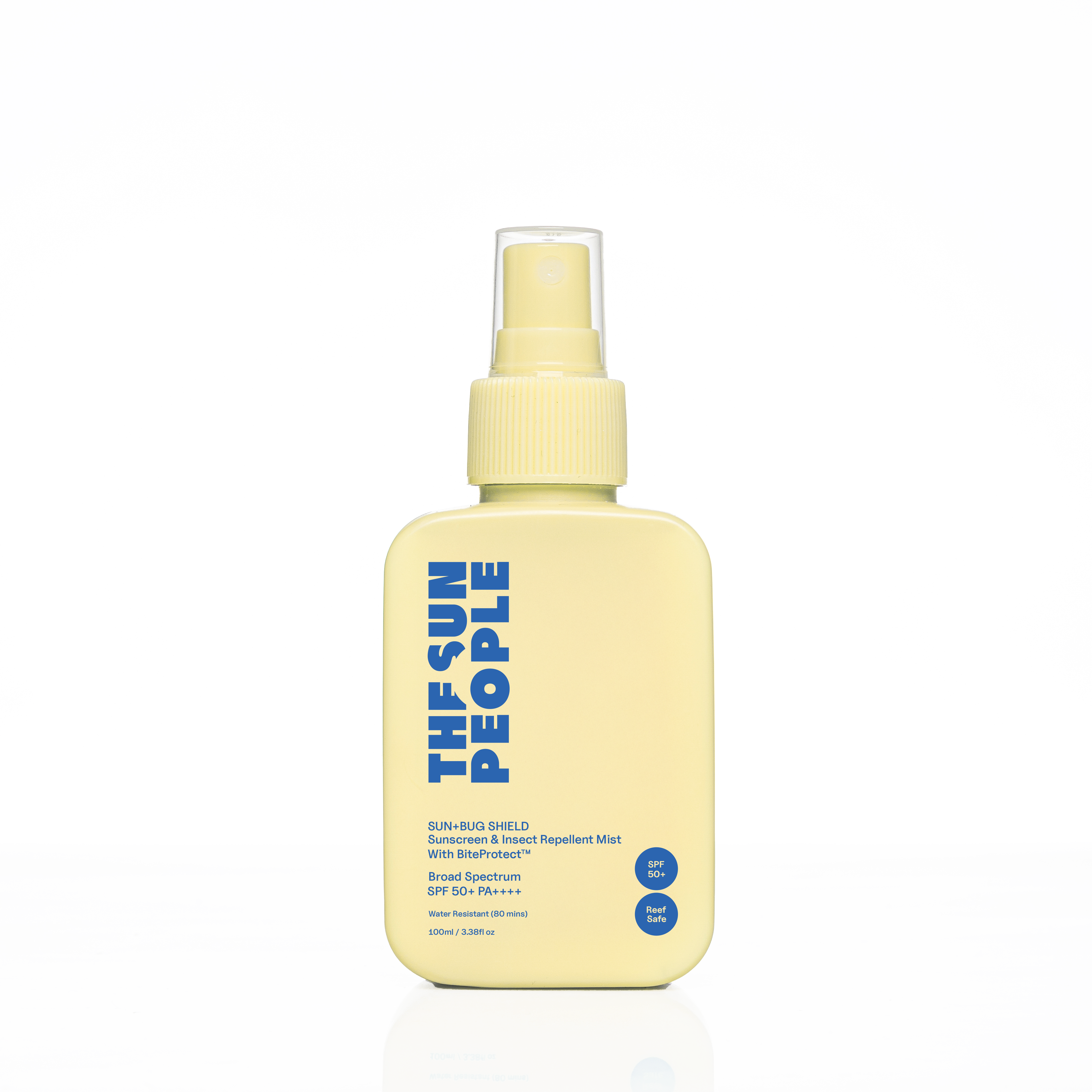 Sun+Bug Shield SPF 50+ PA++++ Face and Body Sunscreen & Insect Repellent Mist 100mL